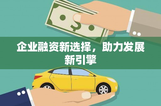 天涯企业融资新选择，助力发展新引擎