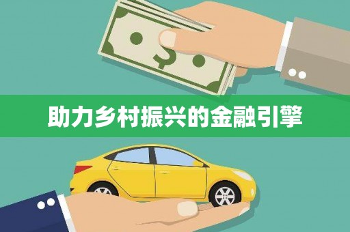 天涯助力乡村振兴的金融引擎