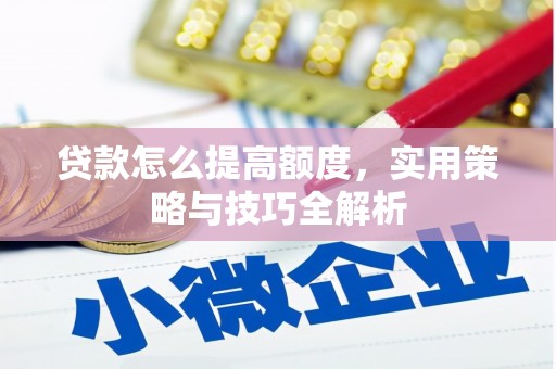 天涯贷款怎么提高额度，实用策略与技巧全解析