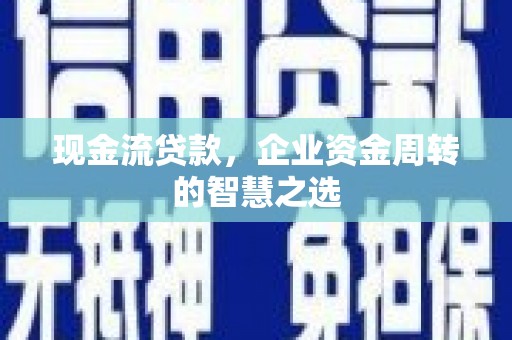 天涯现金流贷款，企业资金周转的智慧之选