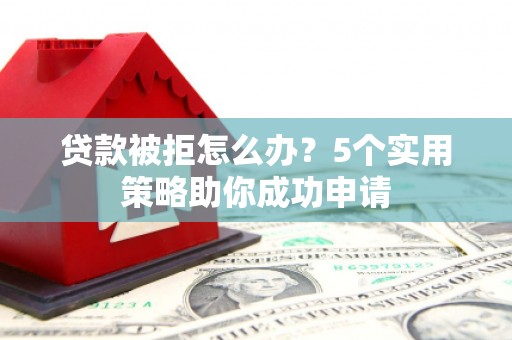 天涯贷款被拒怎么办？5个实用策略助你成功申请