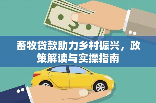 天涯畜牧贷款助力乡村振兴，政策解读与实操指南