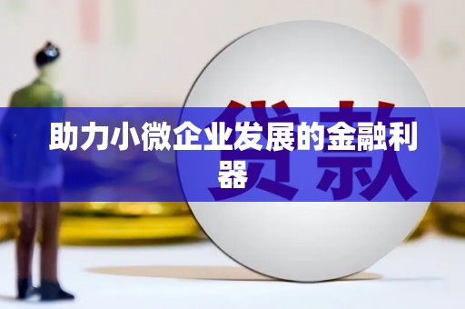 天涯助力小微企业发展的金融利器