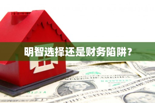 天涯明智选择还是财务陷阱？